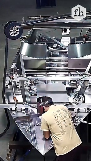 Check out this time-lapse of a speed boat being built! 😯 #boats #speedboat #diy #building | Family Handyman