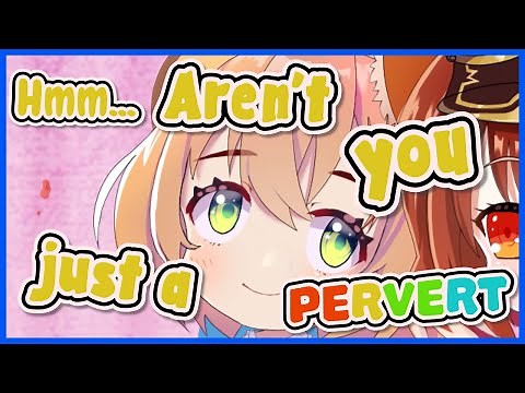 Cute anime girl has a dirty mind?! | Animated Story (VTuber/NIJISANJI Moments) (Eng Sub)