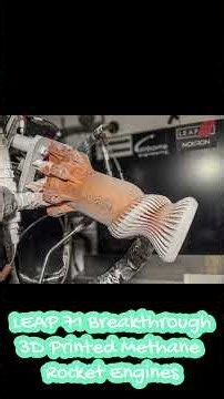 3D Printed Methane Rocket Engines Tested in Weeks 🚀 | LEAP 71 Breakthrough