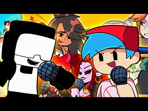 Friday Night Funkin’ - "UGH" But Every Turn Another Character Sings It (FNF Animation)