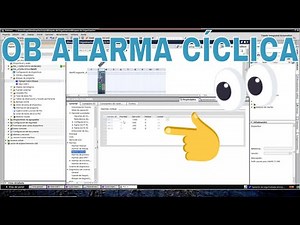 CONFIGURACIÓN OB ALARMA CÍCLICA en TIA PORTAL - PLC ESPAÑOL 🚀!!! 113