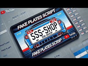 Fivem Fake Plate script [ESX]