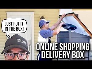 Buliding a Parcel Box // How to Receive a Package Without Touching It // Pandemic Box