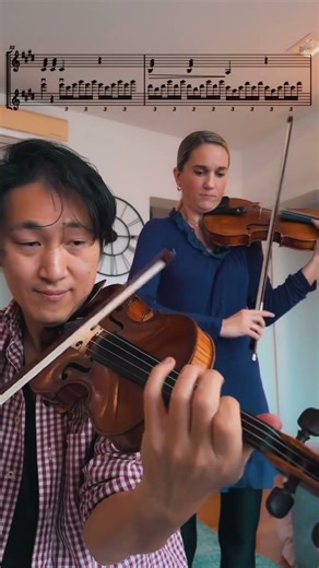 Vivaldi – Spring (1st Movement) for Two Violins | Sheet Music Out Now!#shorts #sheetmusic