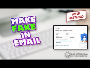 How to make a fake email 2024 | Initial Solution