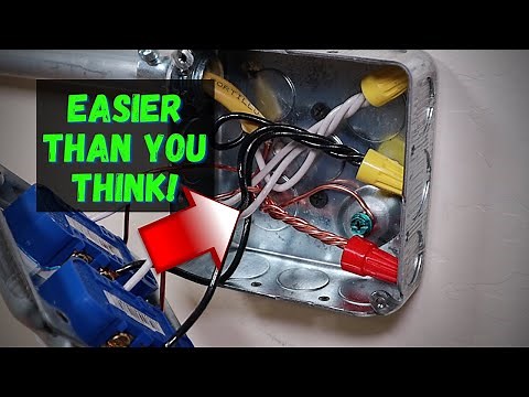 How to Wire a Double Duplex Outlet - DIY Wiring Projects (OFFICIAL VIDEO)