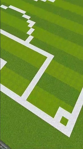 Minecraft | How to build | football stadium | short | 2024Soccer pitch