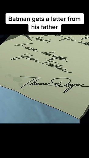 Thomas Wayne's Letter to Bruce: Flashpoint Revelation