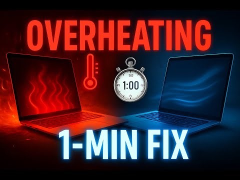 Laptop Overheating? The 1-Minute FIX !