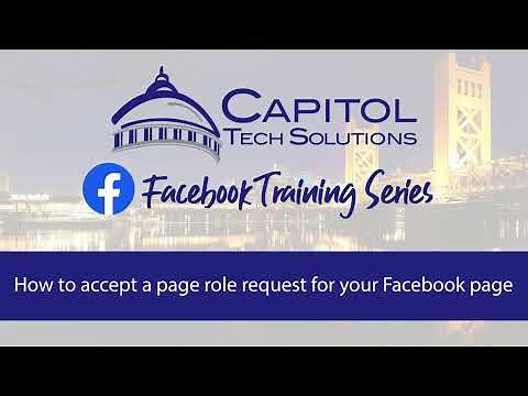 How to accept page role requests for your Facebook page | Capitol Tech Solutions | Sacramento, CA