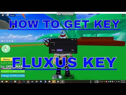 (TUTORIAL) How to Get Fluxus Key | Key System | (2023) | Rvi