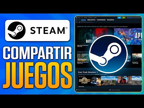 Cómo COMPARTIR JUEGOS de STEAM con Amigos (2025)