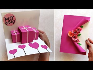 Birthday Card Pop-Up | How to make birthday cards | Maison Zizou