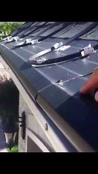 Heat Cable on Gutter Helmet