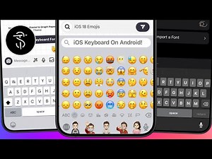 Get iPhone Keyboard on Android! 🔥 | iOS Keyboard with Sounds & Emojis (2025)