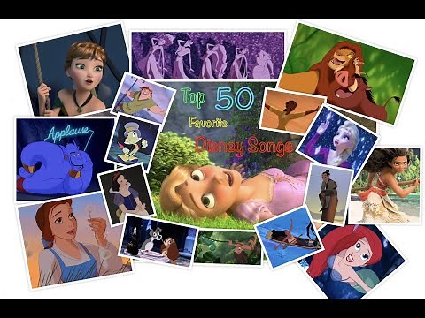 Top 50 Disney Songs