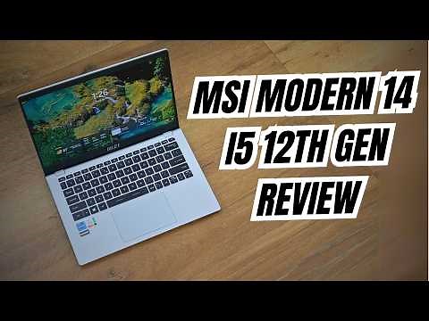 MSI Modern 14 i5 12th GEN REVIEW | BEST Laptop Under 40000 | MSI modern 14 C12MO-1203IN