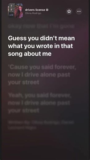 Olivia Rodrigo - drivers license - Karaoke | Lyrics | Part 4️⃣