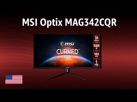 Monitor MSI Optix MAG342CQR | TEST | English