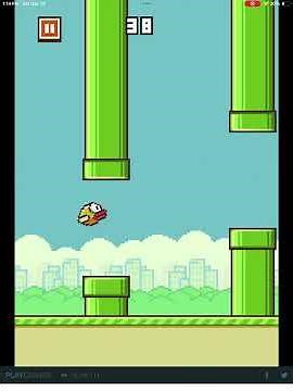Flappy Bird gameplay ￼