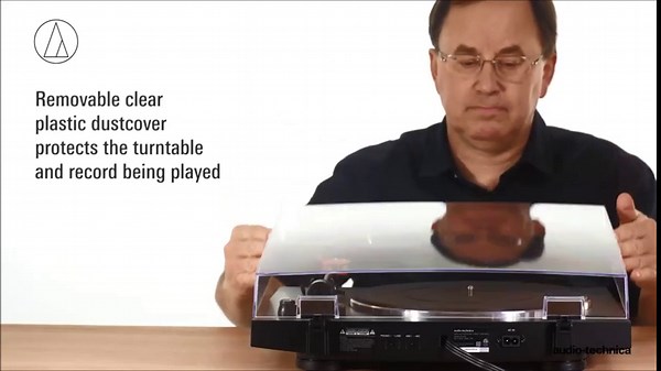 Amazon.com: Audio-Technica AT-LP3BK Fully Automatic Belt-Drive Stereo Turntable, Black : Electronics