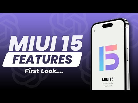 First Look of MIUI 15 Features on Xiaomi Phones! 😍