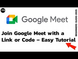 How to Join Google Meet with a Link or Code (Step-by-Step)? Google Meet Join Guide
