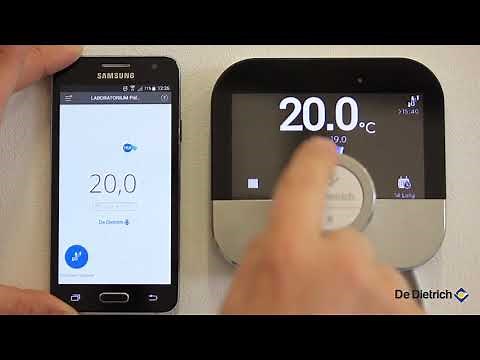 De Dietrich SMART TC Praca z aplikacją mobilną