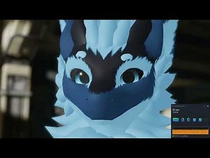 VRChat Nardoragon eye tracking demo || vive pro eye and face tracker [VRCFT]