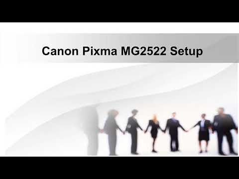 Canon Pixma MG2522 Setup