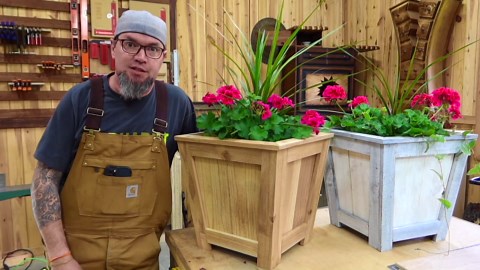 Easy DIY A Planter Box