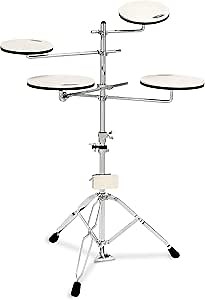 Go Anywhere 5-Piece Practice Pad Set with Stand (DWCPPADTS5)