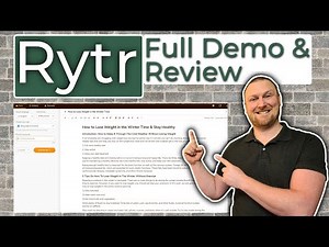Rytr Review - Demo - Walkthrough - Tutorial - AI Writing Software