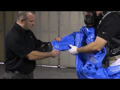 UFRA HazMat Operations Skill 10A • Donning an Encapsulating Suit