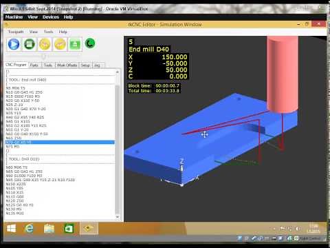 tkCNC Editor Installation and first steps