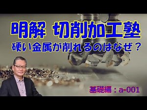 硬い金属が削れるのはなぜ？　a-001