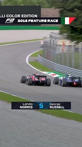192K views · 3.2K reactions | A battle for the ages for the 2018 F2 championship between future F1 stars George Russell and Lando Norris ⚔️  #F2 #Formula2 #ItalianGP | FIA Formula 2 | Facebook