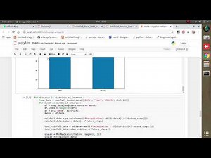 Rainfall prediction using wavelet neural network analysis || Python Machine Learning Project