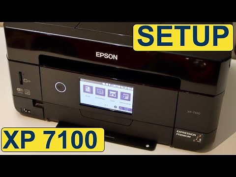 Epson XP-7100 Setup, Install Ink Cartridges, Load Paper, Copying, Scanning & Printing Review.