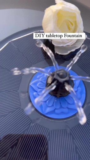 DIY Solar powered tabletop fountain! Using a 12 inch planter filled with water I then added a solar power fountain disk and floating flowers for a beautiful water feature to add to my outdoor sitting area. Comment below for links or check out in stories! . . . #home #diy #easydiy #homedecor #fountains #diyoutdoors #realtor #sellingthesuburbs #howyouhome #budgetfriendly #outdoorspaces #summer #waterfeature #wowusweekdays #howto #amazonfinds #ltkhome #diyprojects #budgetfriendlydiy #outdoorspaces 
