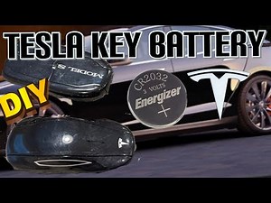 Replacement of the battery of the Tesla Model S key fob.