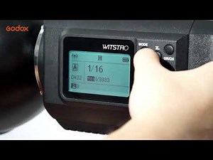Godox #AD600 Operation Instruction