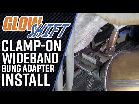 Installation | GlowShift Clamp-On Wideband O2 Sensor Adapter