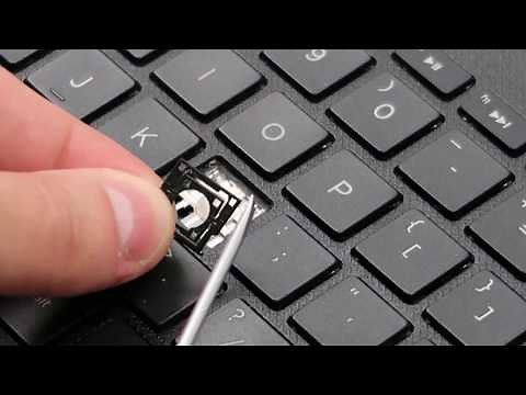 How To Fix Repair Replace HP Keyboard Key Letter Function Arrow