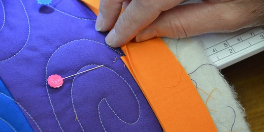 How to join your binding ends for a beautiful finish [with video]