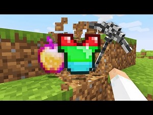 Minecraft But Every Block Drops OP Custom Items