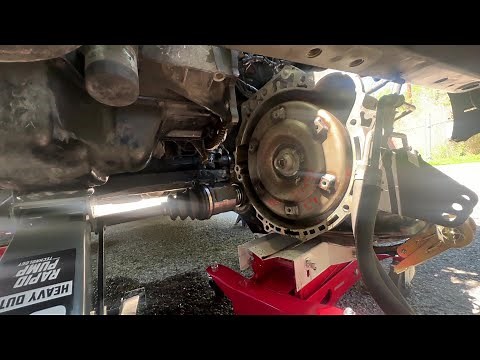 Complete Toyota Transmission Removal & Torque Converter Replacement