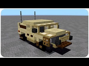 Minecraft Humvee HMMWV Tutorial