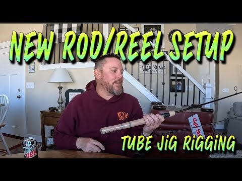Rod and Reel Setup (Jig Fishing--including TUBE JIG RIGGING)