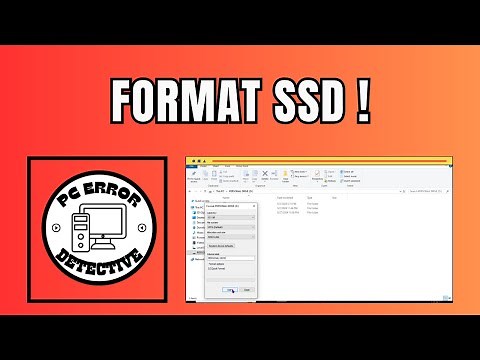 How to Format SSD